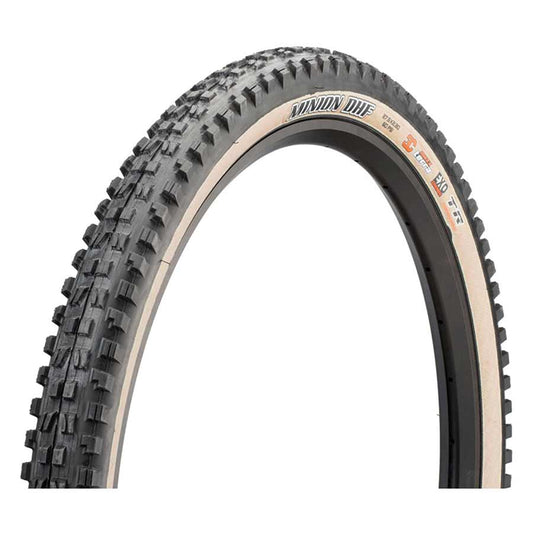 Minion DHF, Tire, 29''x2.50, Folding, Tubeless Ready, Dual, EXO, Wide Trail, 60TPI, Tanwall
